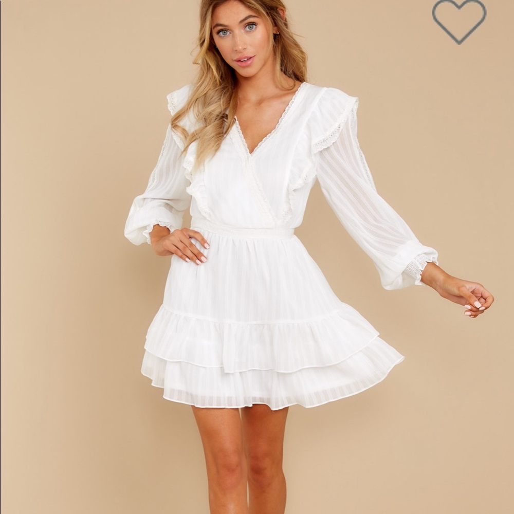 NWT Tiered Ruffle Mini Dress